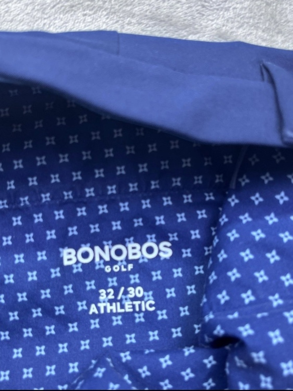 Bonobos Navy Golf Athletic Fit Pants
